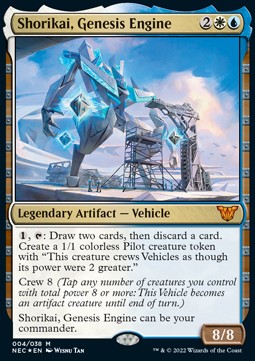 Shorikai, Genesis Engine (V.1) - Commander: Kamigawa: Neon Dynasty (Mythic) [NEC-4] Main image