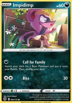 Impidimp - Brilliant Stars (Common) [BRS-092] Immagine principale del prodotto