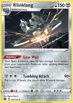 Klinklang - Brilliant Stars (Rare) [BRS-104] Hover Image