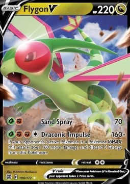 Flygon V - Brilliant Stars (Ultra Rare) [BRS-106] Imagen principal del producto