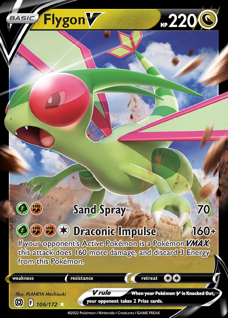 Flygon V - Brilliant Stars (Ultra Rare) [BRS-106] Hauptbild