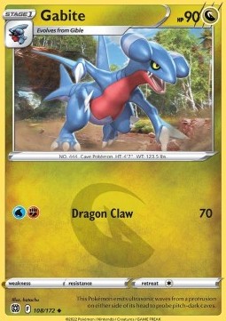 Gabite - Brilliant Stars (Uncommon) [BRS-108] Hover Image