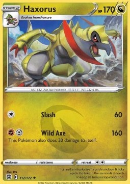 Haxorus - Brilliant Stars (Rare) [BRS-112] Hover Image