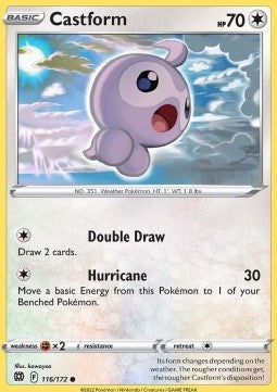 Castform - Brilliant Stars (Common) [BRS-116] Hover Image