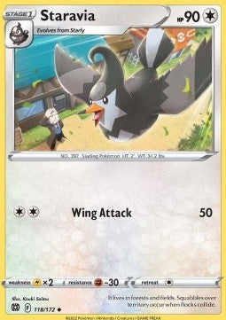 Staravia - Brilliant Stars (Uncommon) [BRS-118] Imagen principal del producto