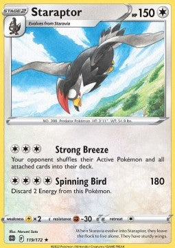 Staraptor - Brilliant Stars (Rare) [BRS-119] Hover Image