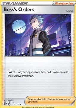 Boss's Orders - Brilliant Stars (Holo Rare) [BRS-132]