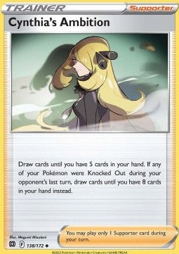 Cynthia's Ambition - Brilliant Stars (Uncommon) [BRS-138] Hoofdafbeelding