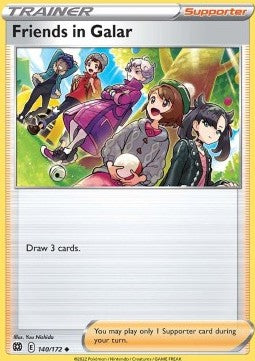 Friends in Galar - Brilliant Stars (Uncommon) [BRS-140] Hover Image