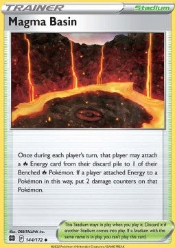 Magma Basin - Brilliant Stars (Uncommon) [BRS-144] Hover Image