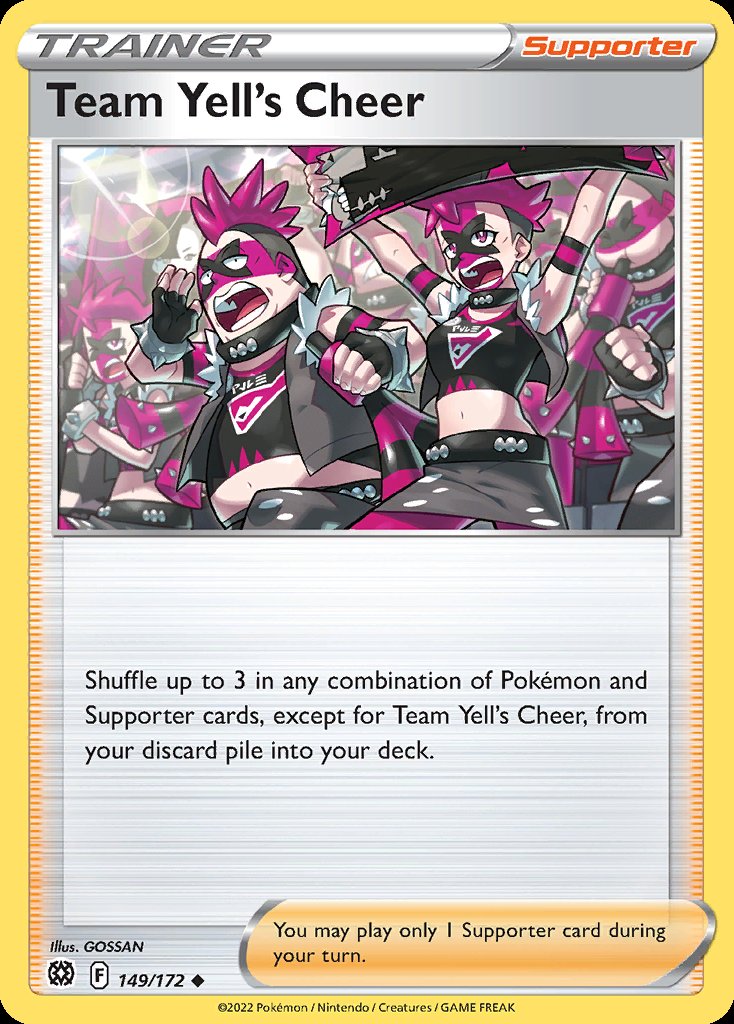 Team Yell's Cheer - Brilliant Stars (Uncommon) [BRS-149] Image principale du produit