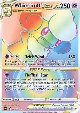 Whimsicott VSTAR - Brilliant Stars (Secret Rare) [BRS-175] Hauptbild