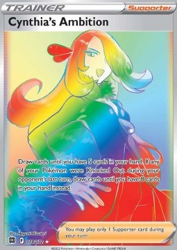 Cynthia's Ambition - Brilliant Stars (Secret Rare) [BRS-178] Hauptbild