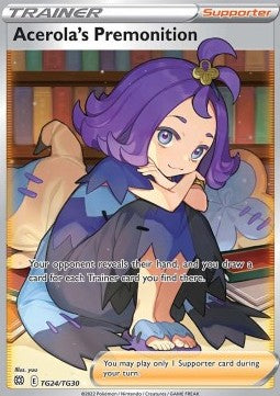 Acerola's Premonition - Brilliant Stars (Ultra Rare) [BRS-TG24]