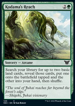 Kodama's Reach - Commander: Kamigawa: Neon Dynasty (Common) [NEC-120] Main image