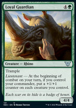 Loyal Guardian - Commander: Kamigawa: Neon Dynasty (Uncommon) [NEC-121] Main image