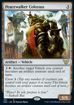 Peacewalker Colossus - Commander: Kamigawa: Neon Dynasty (Rare) [NEC-155] Main image