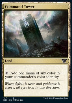 Command Tower - Commander: Kamigawa: Neon Dynasty (Common) [NEC-167] Main image