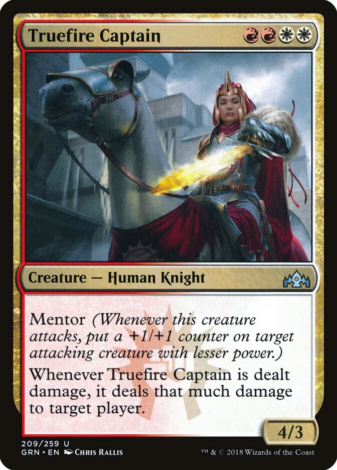 Truefire Captain - Guilds of Ravnica (Uncommon) [GRN-209]