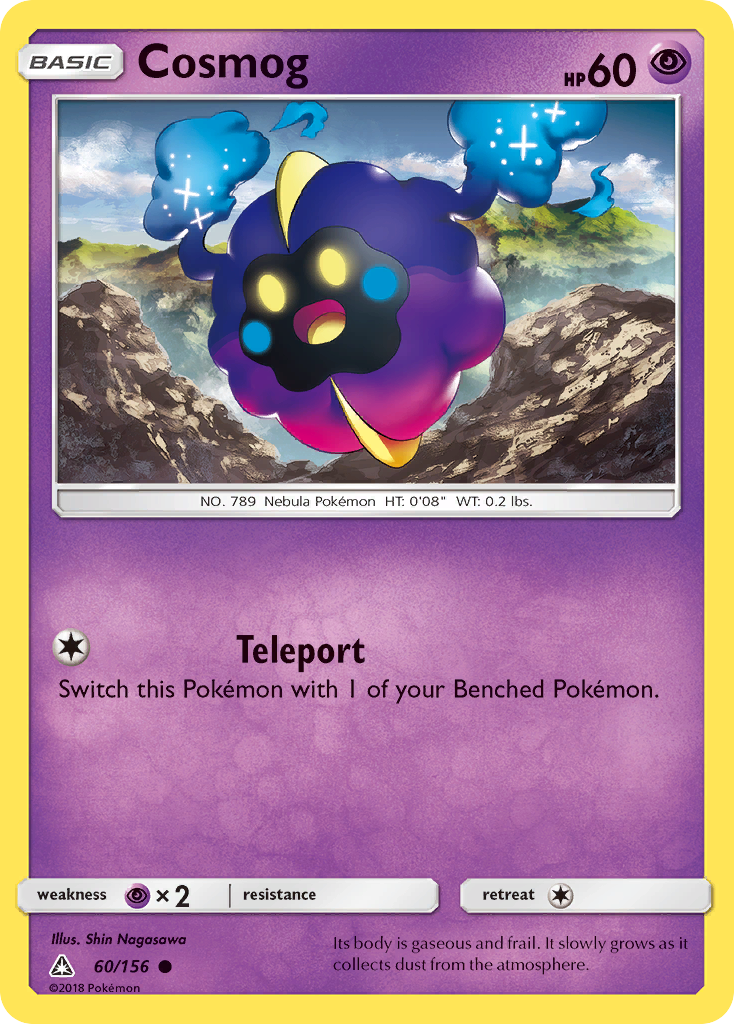 Cosmog – Ultra Prism 60 – Pokémon TCG single card
