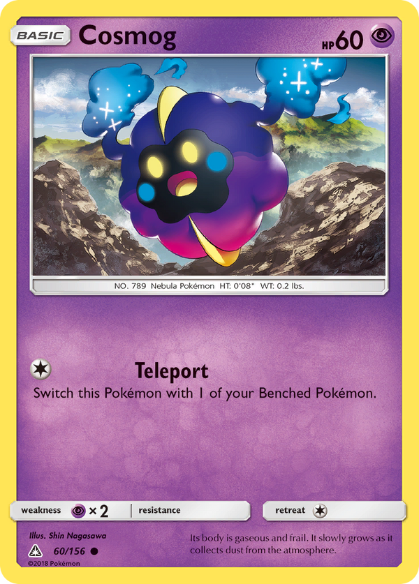 Cosmog – Ultra Prism 60 – Pokémon TCG single card