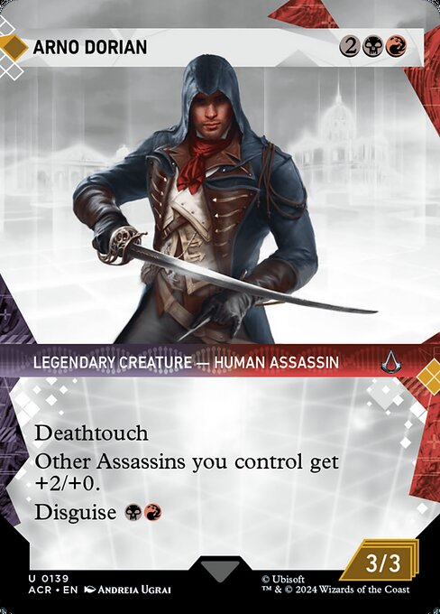 Arno Dorian – Assassin's Creed (ACR-139) Magic: The Gathering card | LC-REM-20260804-15568817291596-60a97041-4c09-46f2-b979-e4f63c676fb4 Hauptbild