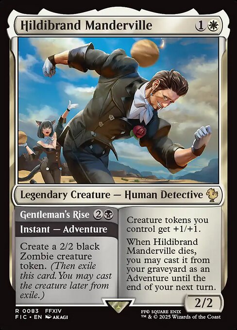 Hildibrand Manderville // Gentleman's Rise – Final Fantasy Commander (FIC-83) Magic: The Gathering card | LC-REM-20260804-15339579998540-60aed76e-2265-471d-8e41-1d8605603b78