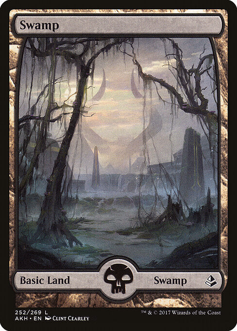 Swamp – Amonkhet (AKH-252) Magic: The Gathering card