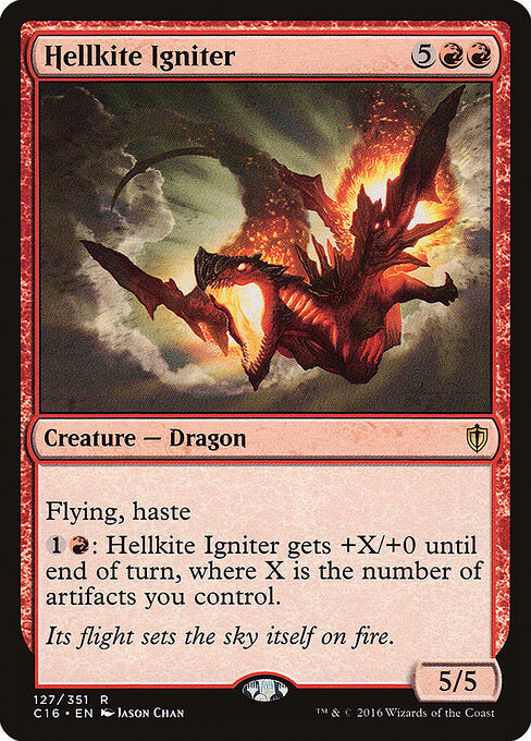 Hellkite Igniter – Commander 2016 (C16-127) Magic: The Gathering card