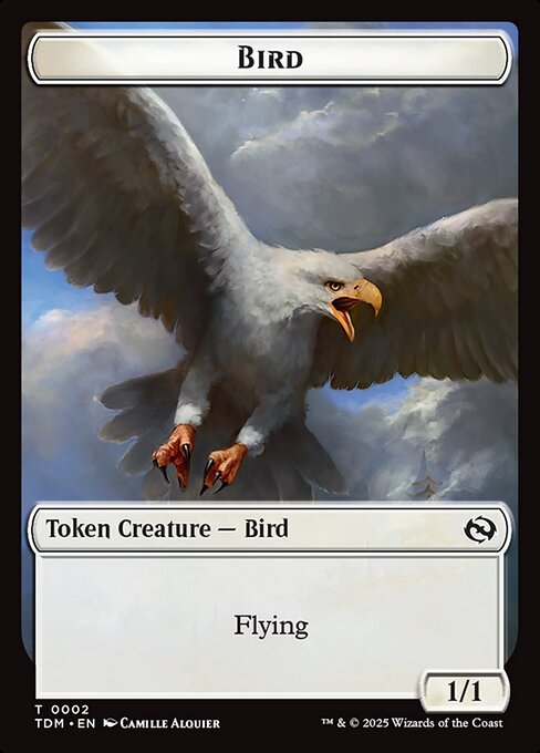 Bird – Tarkir: Dragonstorm Tokens (TTDM-2) Magic: The Gathering card | LC-REM-20260804-15339524686156-6105623a-ff2c-46bf-8881-e8b899d47d54 Hauptbild