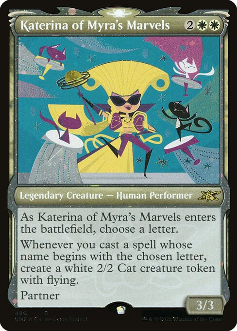 Katerina of Myra's Marvels – Unfinity (UNF-496) Magic: The Gathering card | LC-REM-20260804-15151534997836-6109b58b-3d12-4385-b634-7ee7bc1c2964