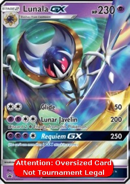 Lunala GX - SM Black Star Promos (Oversized) [SM-103]