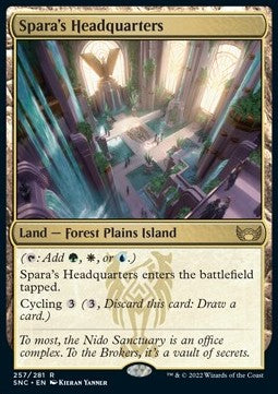 Spara's Headquarters - Streets of New Capenna (Rare) [SNC-257]