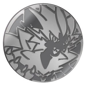 Officiele Pokemon-munt met Zeraora uit de set Astral Radiance Main image