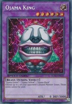 Ojama King (V.2 - Secret Rare) - Speed Duel GX: Duel Academy Box (Secret Rare) [SGX1-C21] Hauptbild