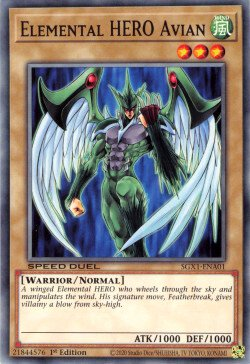Elemental HERO Avian - Speed Duel GX: Duel Academy Box (Common) [SGX1-A01] Hauptbild