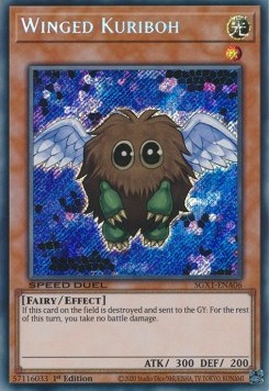 Winged Kuriboh (V.2 - Secret Rare) - Speed Duel GX: Duel Academy Box (Secret Rare) [SGX1-A06] Hauptbild