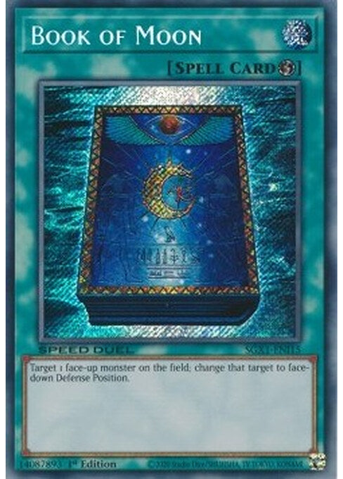 Book of Moon — Speed Duel GX: Duel Academy Box (SGX1-I15) Yu-Gi-Oh! card Hauptbild