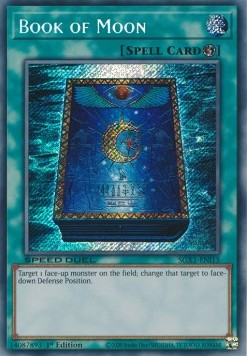 Book of Moon (V.2 - Secret Rare) - Speed Duel GX: Duel Academy Box (Secret Rare) [SGX1-I15]
