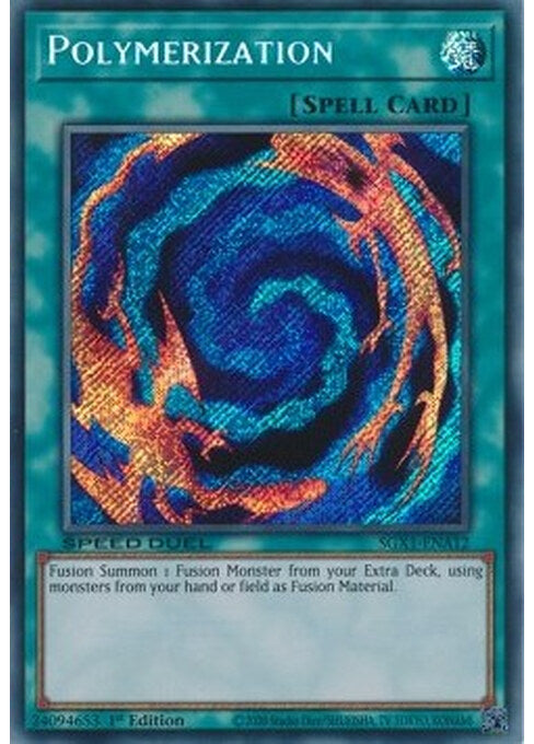 Polymerization — Speed Duel GX: Duel Academy Box (SGX1-A12) Yu-Gi-Oh! card Imagen principal del producto