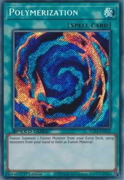 Polymerization (V.5 - Secret Rare) - Speed Duel GX: Duel Academy Box (Secret Rare) [SGX1-A12] Hover Image