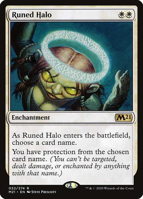 Runed Halo – Core 2021 (M21-32) Magic: The Gathering card