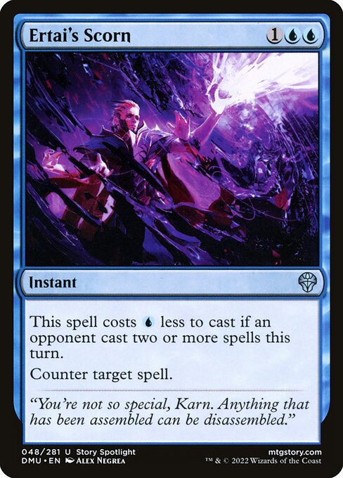 Ertai's Scorn – Dominaria United (DMU-48) Magic: The Gathering card