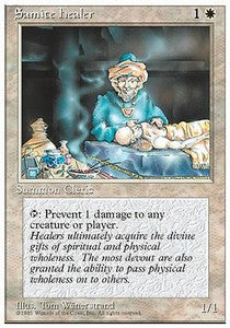 Samite Healer - Fourth Edition (Common) Main image