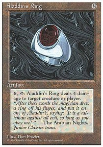 Aladdin's Ring - Fourth Edition (Rare) Hover Image