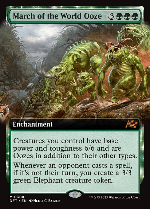 March of the World Ooze – Aetherdrift (DFT-388) Magic: The Gathering card | LC-REM-20260804-15339613684044-615e3ebb-c41a-497a-b71b-6549366e5b07 Imagen principal del producto