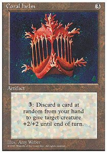 Coral Helm - Fourth Edition (Rare) Main image