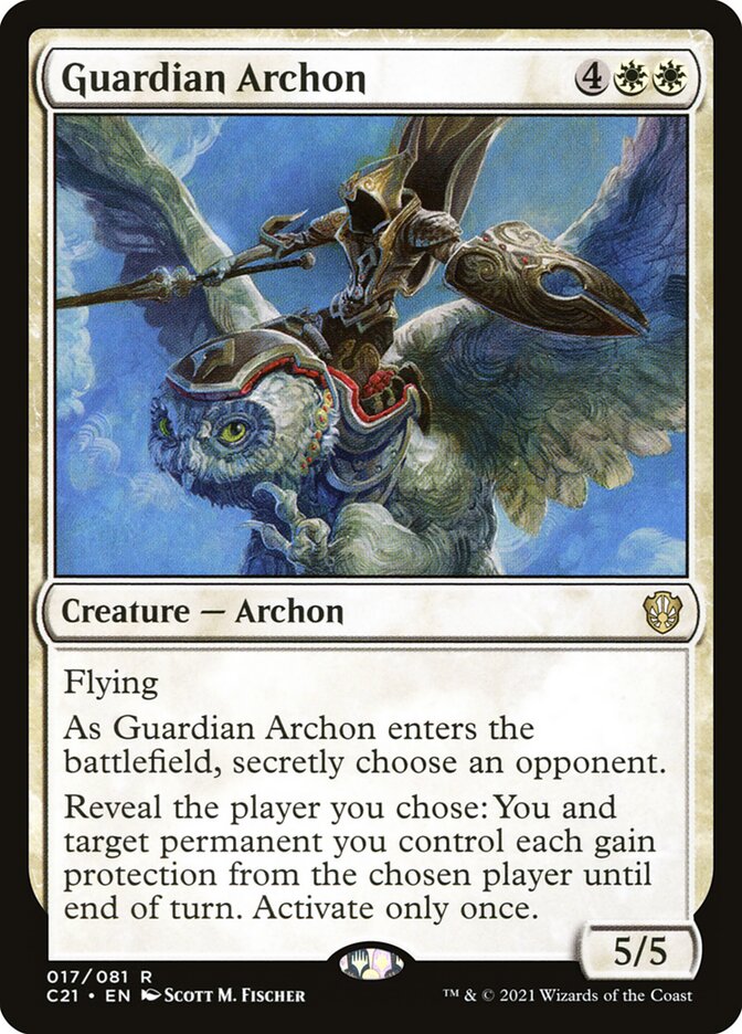 Guardian Archon - Commander: Strixhaven (Rare) [C21-17]