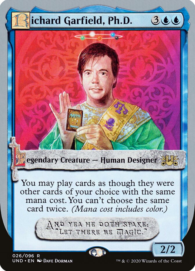 Magic-kaart Richard Garfield, Ph.D. UND-26 uit Unsanctioned (Rare) Hauptbild