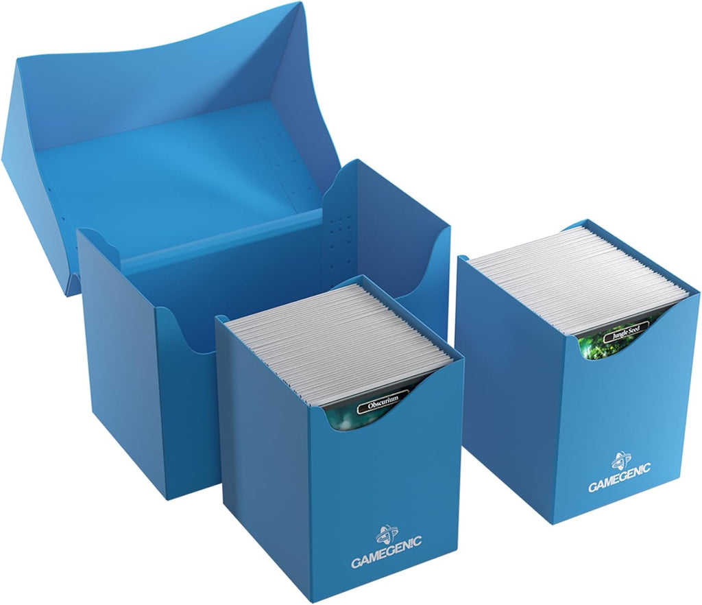 Gamegenic Double Deck Holder 200+ XL Deck Box (Blue)